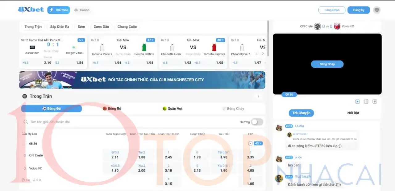 Nhà cái 8XBET