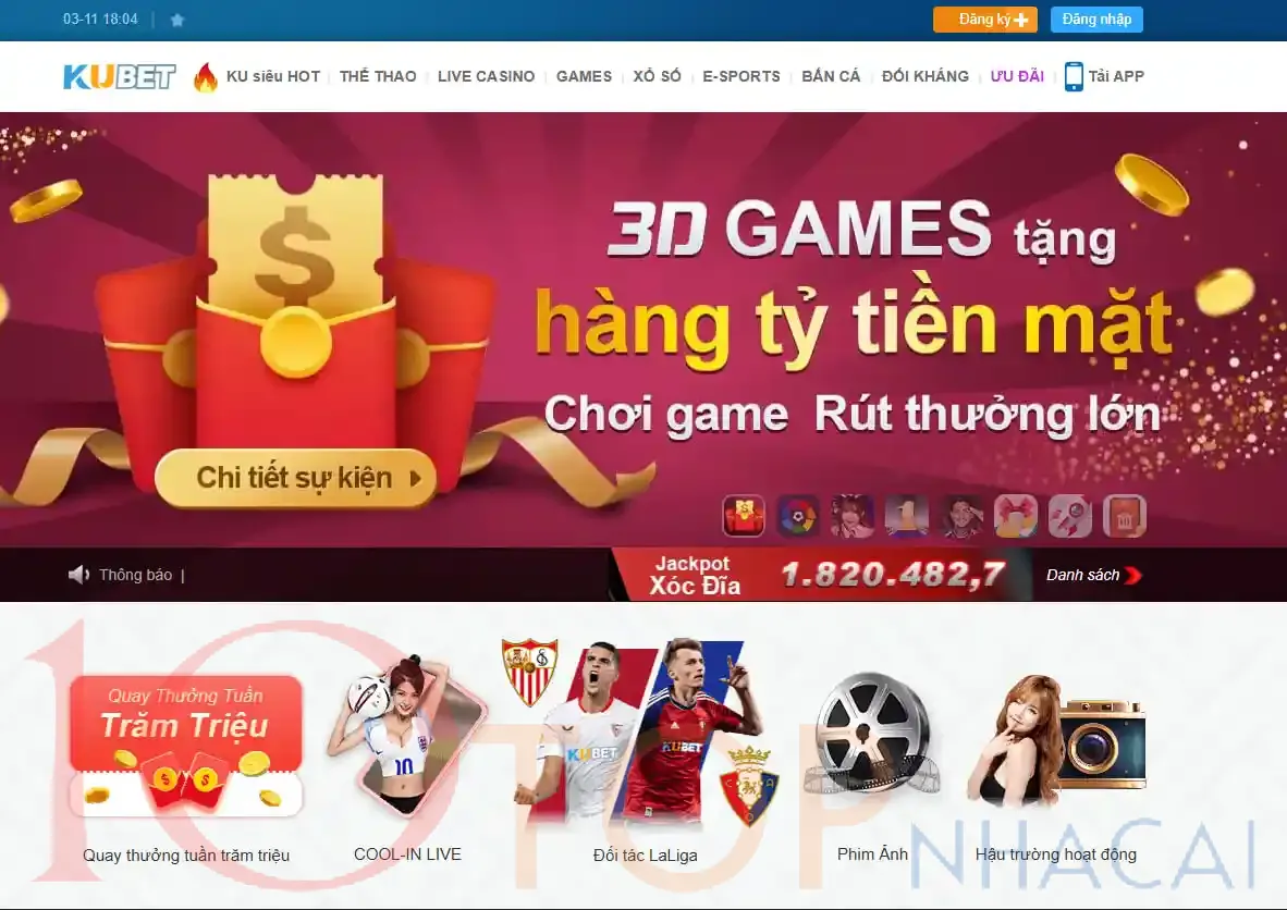 Nhà cái uy Kubet